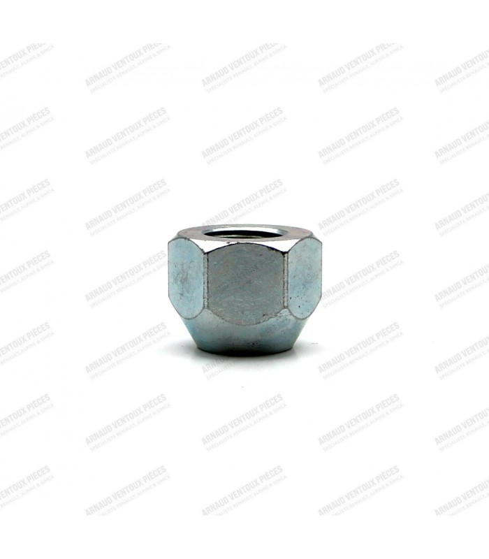 Wheel nut group 4 galvanized steel - 60° cone - M12x125