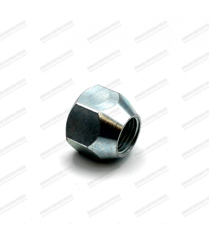 Wheel nut group 4 galvanized steel - 60° cone - M12x125