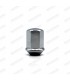 Hex wheel nut in chromed steel - 90° cone - M10x125