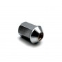 Hex wheel nut in chromed steel - 90° cone - M10x125