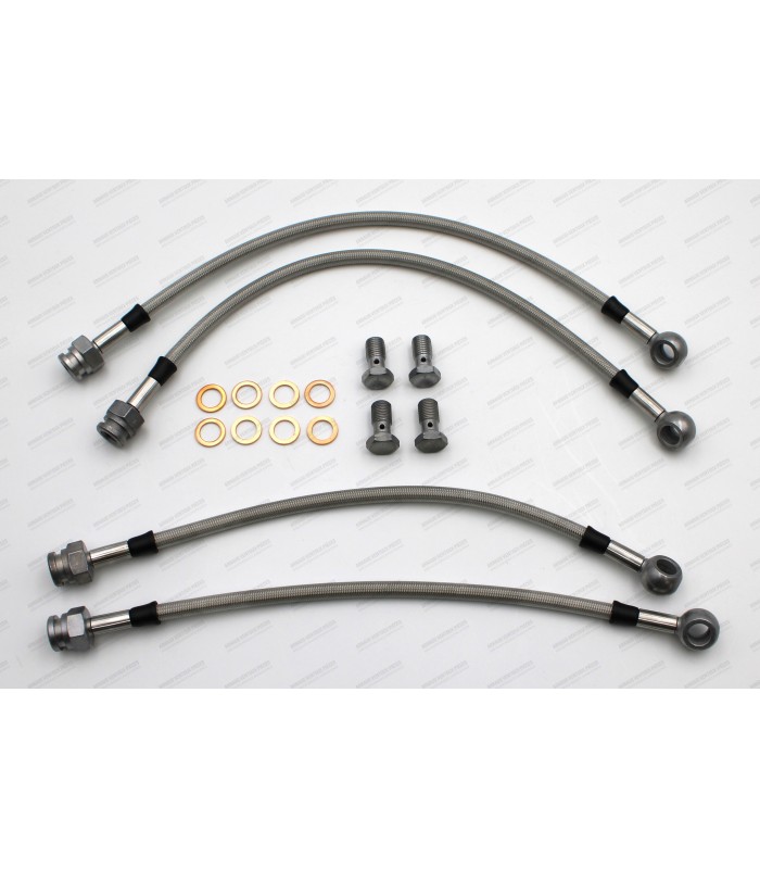Kit de 4 flexibles de frein aviation "Goodridge" (tressés inox) - A310 V6 (Avant 1980)