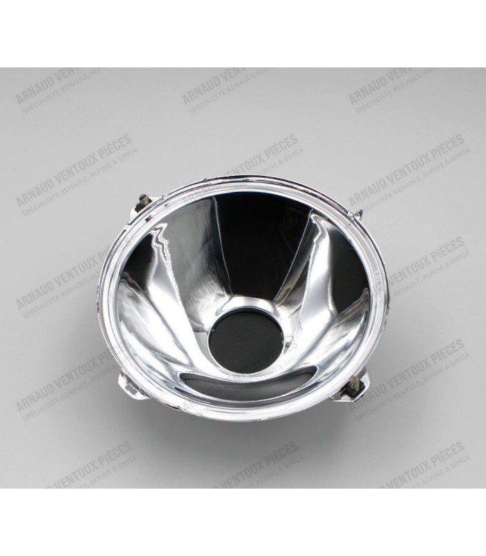 Chrome or long-range headlight dish (R8G) - Ø 145mm