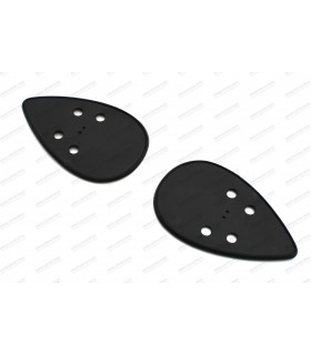 Paire de semelles en caoutchouc clignotant Scintex "Goutte d'eau" - Réf 8536003