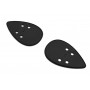 Set of 2 Scintex flashing rubber soles "drop of water" - ref 8536003