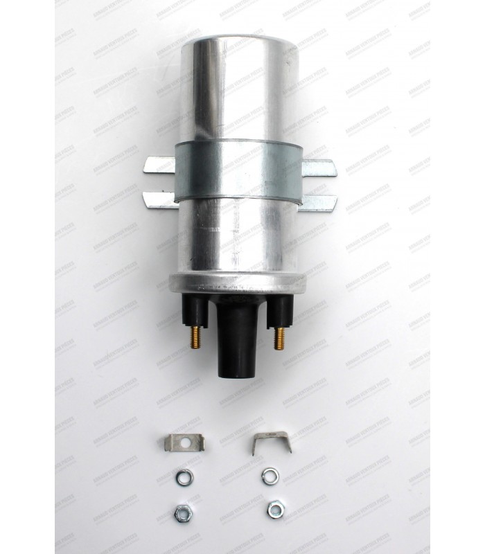 Standard "NGK" 6V ignition coil (with bracket) - 2