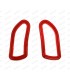 Pair of red taillight seals - 1st model