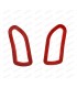 Pair of red taillight seals - 1st model