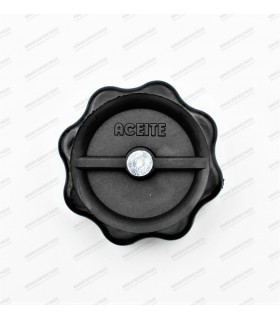 Adaptable quarter-turn oil cap