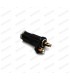 Hexagon nut dashboard light - Red - 2