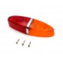 Taillight lens - red and orange