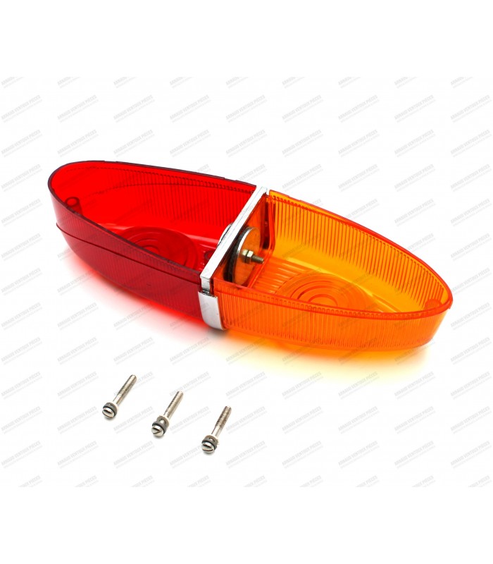 Taillight lens - red and orange