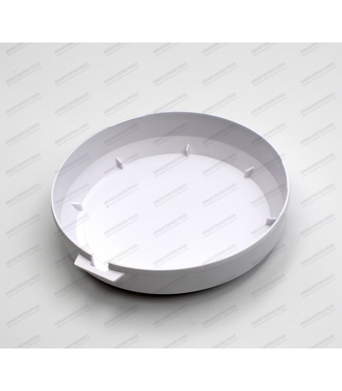 Cache en  plastique blanc "Cibié" pour oscar Ø180mm - 2