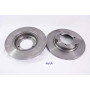 Pair of solid brake discs - Ø 254mm x thickness 12mm (big brake) - 3 fixing holes - 1