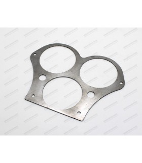 Support en tôle pour 3 manomètres et 2 voyants de tableau de bord (Hauteur 110mm) - A partir du 04 /1968 - réf 600001187