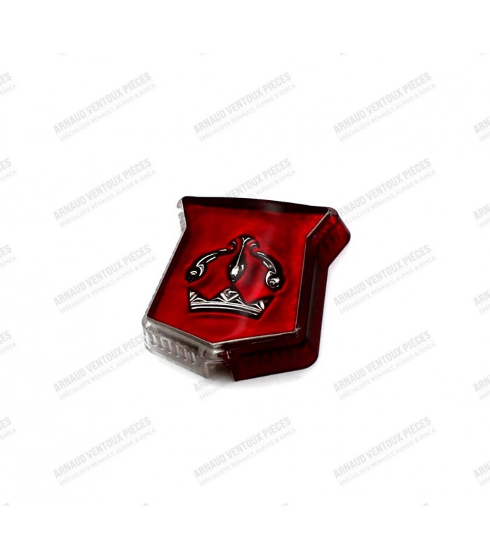 Cabochon de feu d'aile Gauche