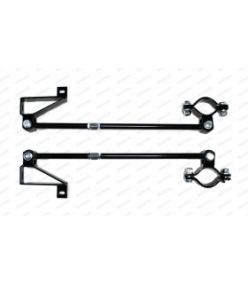 Pair of rear tie rods - 4 CV