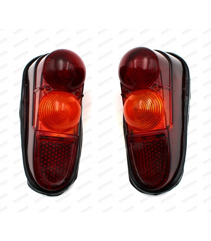 Set of 2 rear light lenses with seal - 2