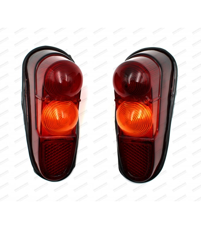 Set of 2 rear light lenses with seal - 3