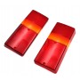 Pair of right and left rear light lenses - R4 F6 - 1