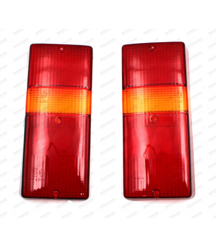 Pair of right and left rear light lenses - R4 F6 - 2