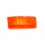 Left orange turn signal lens - Simca 1000 / R2 / R3