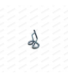 Interior door trim (panel) clip - Dauphine / R8 - ref 8538631 - 1