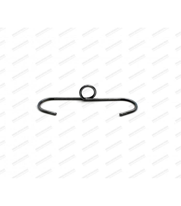 Rear exhaust silencer spring - R12 - ref 7700529261 - 2