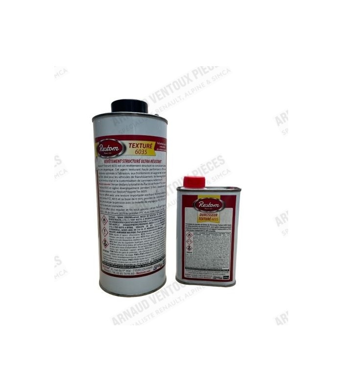 Peinture texturée noire