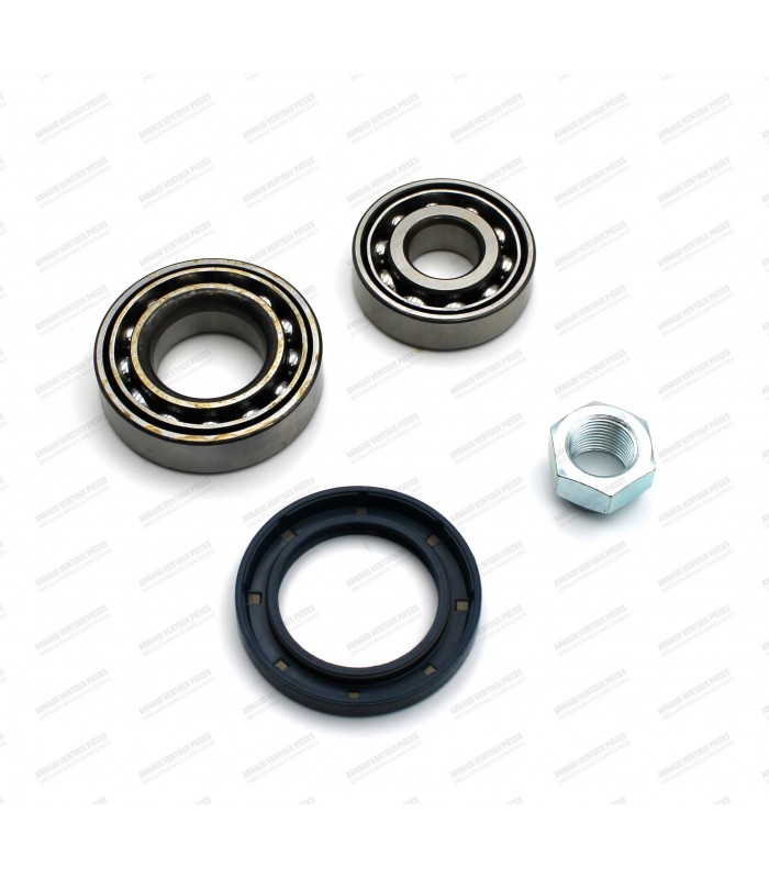 Kit of 2 Front spindle bearings with oil seal and nut - A110.1600 (VD/ SX) / A310.4 / A310.6 - 1