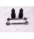 kit of 2 adjustable steering rods with bellows - 1