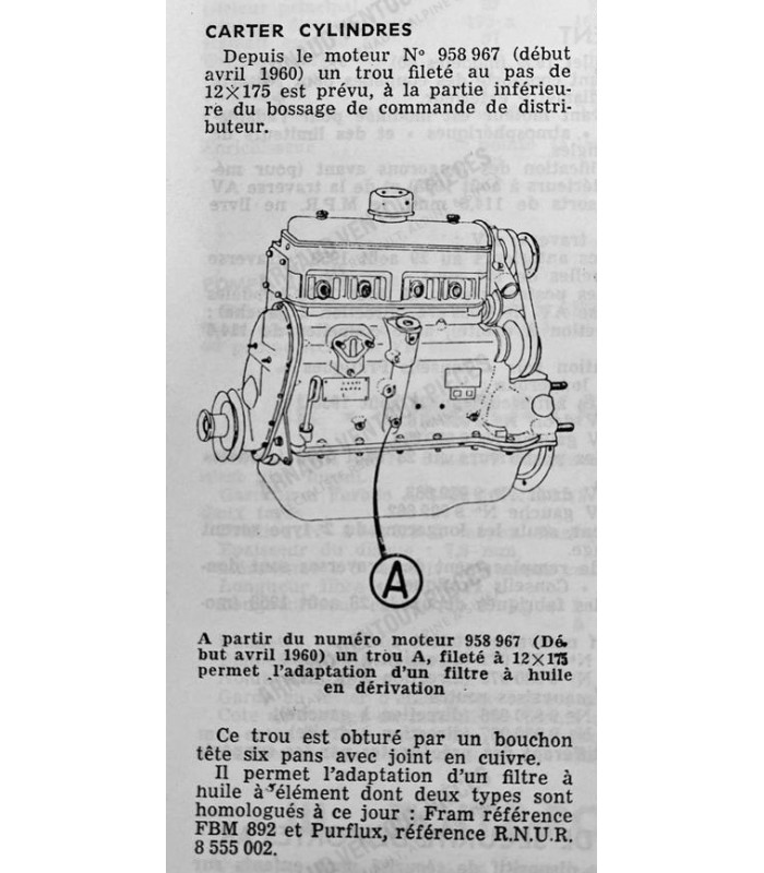 Oil filter holder with filter - 3