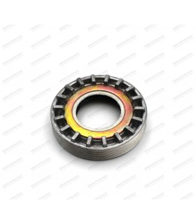 Ecrou à créneaux de différentiel avec joint spi cage métallique et feutre ( Ø 36x54x11mm) - Réf 7700554257 / 0556231900