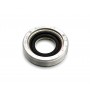 Differential castellated nut with oil seal - 36x54x11 (metal cage and felt)
