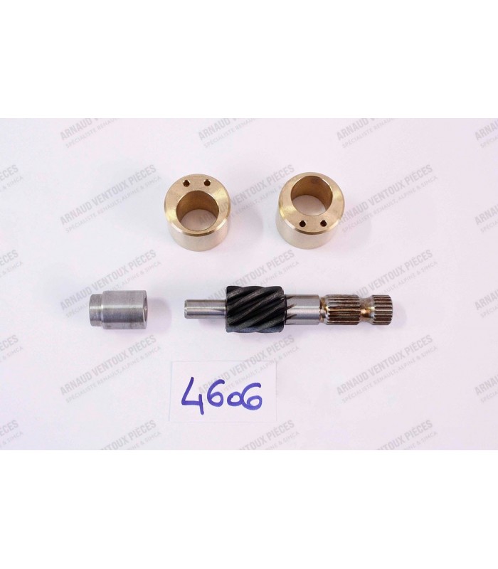 9-tooth pinion direct steering kit with offset rings for rack - ref 600000685 - 1