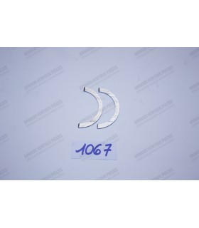 Jeu de cales latérales - épaisseur 1.95mm ( Cote réparation +0.05mm ) - 1