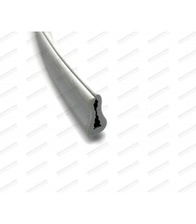 Grey rubber door seal (Sold by the meter)