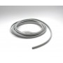 Rubber door entry seal - gray - sold by the meter