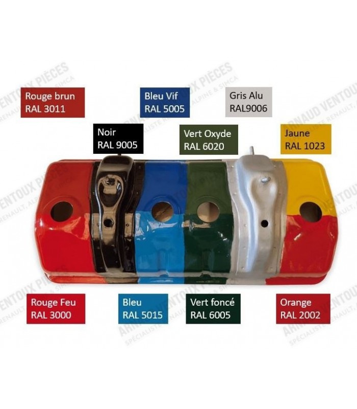 Paint for engine block - Brown red - RAL 3011