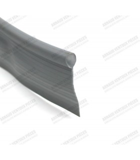Jonc d'aile plastique gris Ø 6mm (Vendu au mètre)