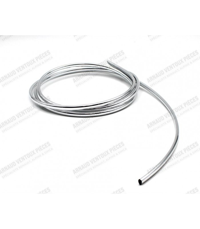 Adaptable chrome-plated plastic gutter strip (Sold by the meter)