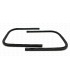 pair of front door fixed window seals - 2
