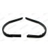 Pair of front door deflector seals (right and left)