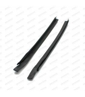 Pair of front door deflector vertical seals - Dauphine