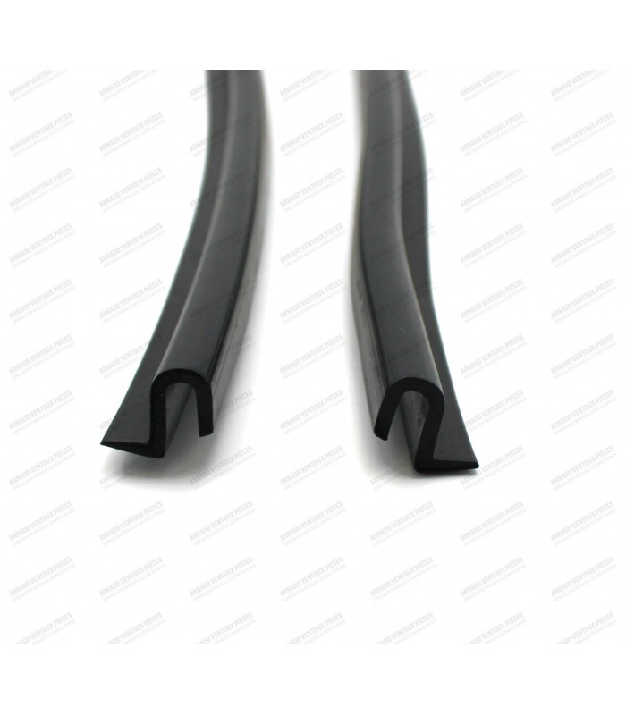 Set of fixed window seals for the rear doors WITH vertical WINDOW SLICERS - 2
