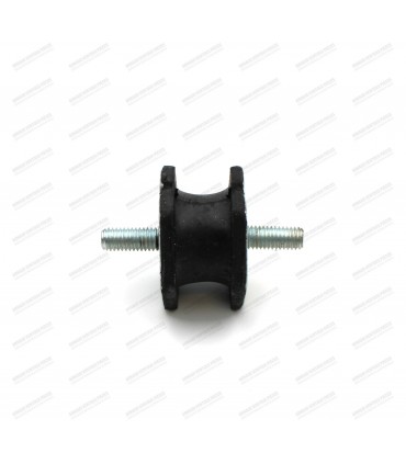 Silent Blocs échappement Restagraf - Longueur 63 Mm - Lot De 2 - Compatible Citroën, Peugeot (AX, BX, 106, 205, 306, Etc.)