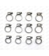 Kit de 12 colliers serflex en inox pour circuit de chauffage - A310 V6
