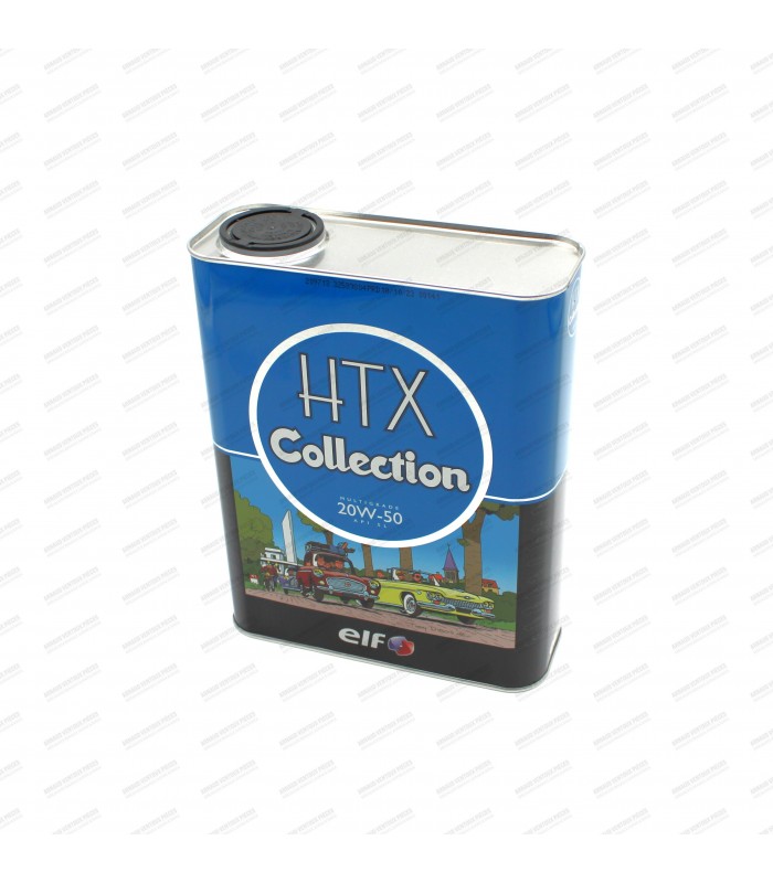 Huile moteur (Minérale et Multigrade) "ELF HTX Collection" - 20w50 - 2 Litres