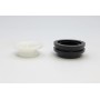 Gear lever repair kit: 1 plastic + 1 rubber + 2 rings