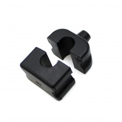 Pair of rear cross member rubber pads (4 pieces) - 1