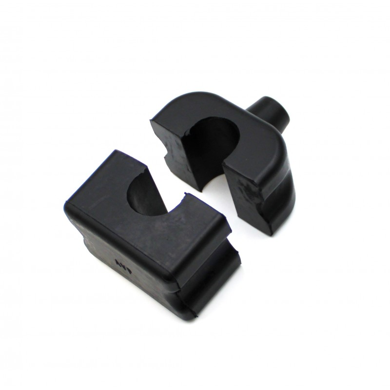 Pair of rear cross member rubber pads (4 pieces) - 1